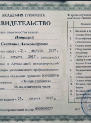 Грумер Светлана Изотова