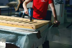 Компания по перетяжке и ремонту мебели Перетяжкино, с рейтингом 4.7 - находится по адресу Нижний Новгород, Переходникова, 1Б 