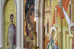Храм Святых мучениц Веры, Надежды, Любви и Софии, с рейтингом 3.6 - находится по адресу Волгоград, проспект им. В.И. Ленина, 145Б 