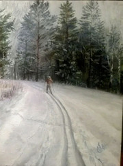 Учитель рисования Александра Георгиевна Аверина