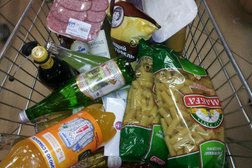 Супермаркет Тарелочка, с рейтингом 3.8 - находится по адресу Московская область, Куровское, Почтовая, 12 