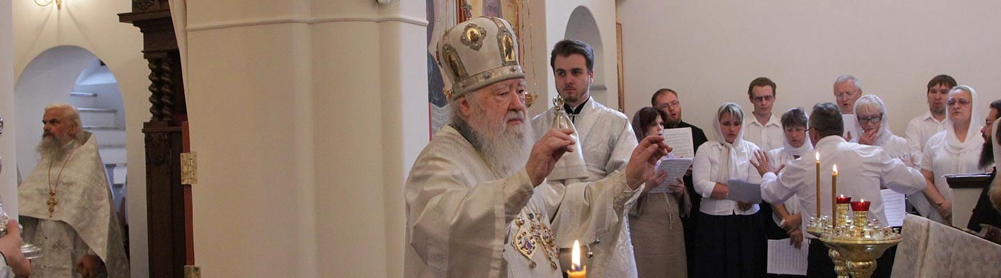 В Крещенский сочельник митрополит Феофан возглавил Литургию в храме священномуче