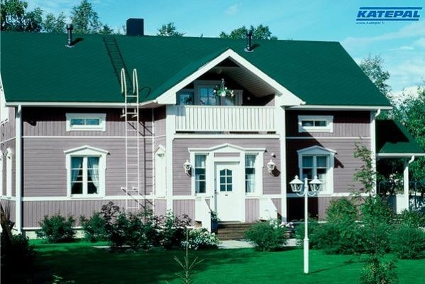 Дом с зеленой крышей сочетание цветов Диана Казань, торговая компания на улице Родины в Казани 